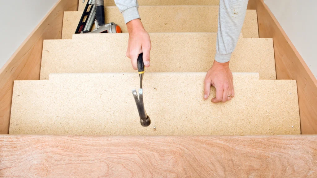 Custom Stair Treads & Transition Matching