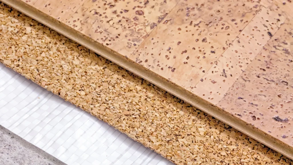 Waterproof Cork Flooring Setup